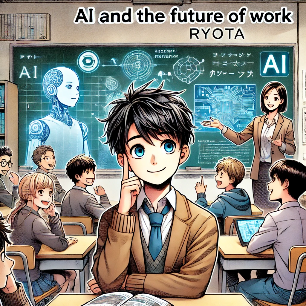 考える男子中学生